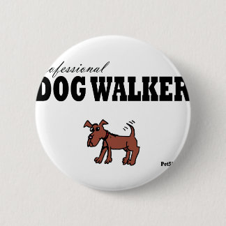 Professional Dog Walker Ronde Button 5,7 Cm