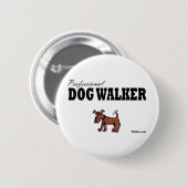 Professional Dog Walker Ronde Button 5,7 Cm (Voorkant /achterkant)