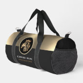  Professional Elegant Gold Lion Logo  Plunjezak (Rechterhoek)