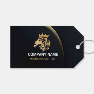 Professional Elegant Lion Logo Cadeaulabel