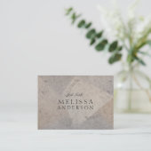 Professional Elegant Marble Visitekaartje (Staand voorkant)