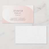 Professional Elegant minimalistisch design luxe Visitekaartje (Voorkant / Achterkant)
