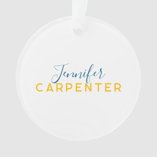 Professional elegant modern minimalist plain ornament (voorkant)