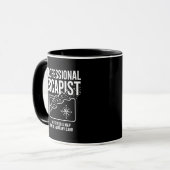 Professional Escapist Library Card Coffee Mug (Devant gauche)