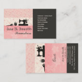 Professional Feminine Handmade Mode Moda Visitekaartje (Voorkant / Achterkant)