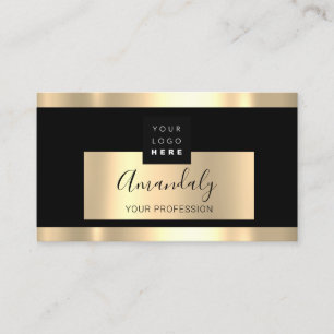 Professional Finance Services Gold VIP Black Visitekaartje