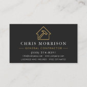 Professional General Contractor QR Code  Visitekaartje (Voorkant)