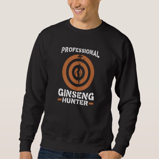 Professional Ginseng Hunter Ginseng Meme Trui (Voorkant)