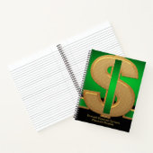 Professional Green| Gold Dollar Financial Services Notitieboek (Binnen)