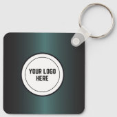 Professional Green Metallic Folie Sleutelhanger (Achterkant)