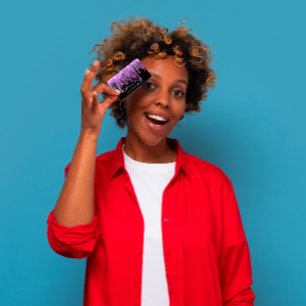 Professional Hairdresser Beauty Salon Hot Pink Visitekaartje