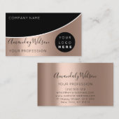 Professional hairdresser Lashes Extension Logo Visitekaartje (Voorkant / Achterkant)