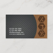 Professional Handyman Construction Remodeling Visitekaartje (Achterkant)