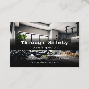 Professional Home Inspection Inspector Services Visitekaartje