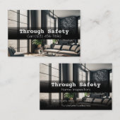 Professional Home Inspection Inspector Services Visitekaartje (Voorkant / Achterkant)