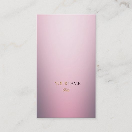 Professional Honeysuckle Visitekaartje (Voorkant)