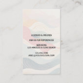 Professional House Cleaning Service Housekeeping Visitekaartje (Achterkant)