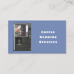 Professional Koffee Vending Machine Service Visitekaartje