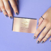 Professional Lashes Brows Makeup Logo Sociale medi Visitekaartje