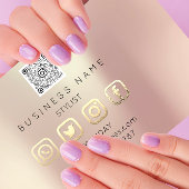 Professional Lashes Brows Makeup Logo Sociale medi Visitekaartje