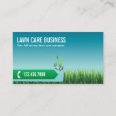 Professional Lawn Care & Landscapaping Service Visitekaartje (Voorkant)