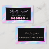 Professional Lijst Holographic Loyalty Kaart (Voorkant / Achterkant)