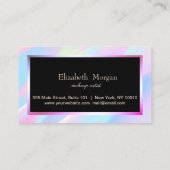 Professional Lijst Holographic Loyalty Kaart (Achterkant)