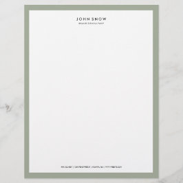 Professional Luxe Letterhead Persoonlijk Briefhoofd
