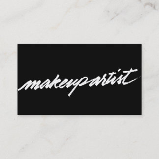 Professional Makeup Artist MUA Visitekaartje