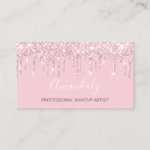 Professional Makeup artistieke moderne roze drijft Visitekaartje