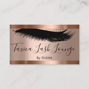 Professional Makeup Eyelash Logo QRCODE Visitekaartje