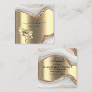 Professional Makeup Logo Tropic Body SPA Wellness Vierkante Visitekaartje