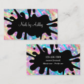 Professional Manicure Nail Tech Visitekaartje (Voorkant / Achterkant)