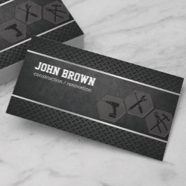 Professional Metal Construction Carpentry Handyman Visitekaartje