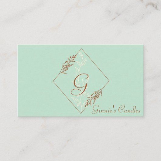 Professional, Modern Blue et Carte de visite Brown (Devant)