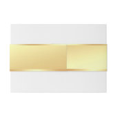 Professional Moderne gecalligraveerde naam Tekst G Uitnodigingen Wikkel (Achterkant Voorbeeld)