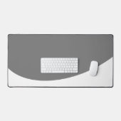 Professional Moderne Gris Blanc Wave Bord inférieu (Clavier et souris)