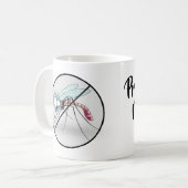 Professional Mosquito Killer Funny Koffiemok (Voorkant links)