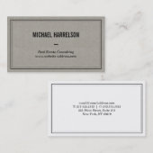  Professional No. 4 Visitekaartje (Voorkant / Achterkant)