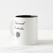 Professional Overthinker Two-Tone Coffee Mug  (Devant gauche)