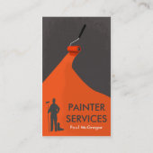 Professional Painter Business Card Visitekaartje (Achterkant)