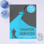 Professional Painter Discount Flyer (Enkel)