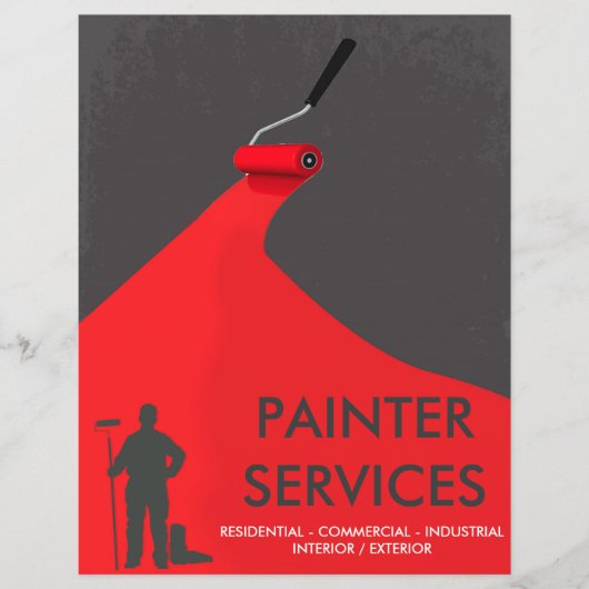Professional Painter Flyer (Voorkant)