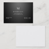 Professional Parisian Elegant Visitekaartje (Voorkant / Achterkant)