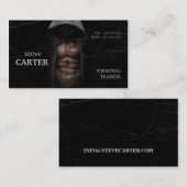 Professional Personal Trainer Bodybuildkaart Visitekaartje (Voorkant / Achterkant)