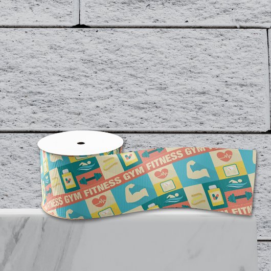 Professional Personal Trainer Iconic Ontworpen Grosgrain Lint