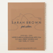 Professional Pet Care Record Planner (Achterkant)