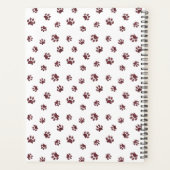 Professional Pet Salon Roos Gold Paws Benoeming Planner (Achterkant)