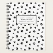 Professional Pet Sitter Dog Walker Benoeming Planner (Voorkant)