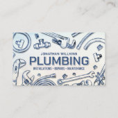 Professional Plumbing Services  Visitekaartje (Voorkant)